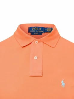 Polo Ralph Lauren Poloshirts<Herren Poloshirt - Slim Fit orange uni
