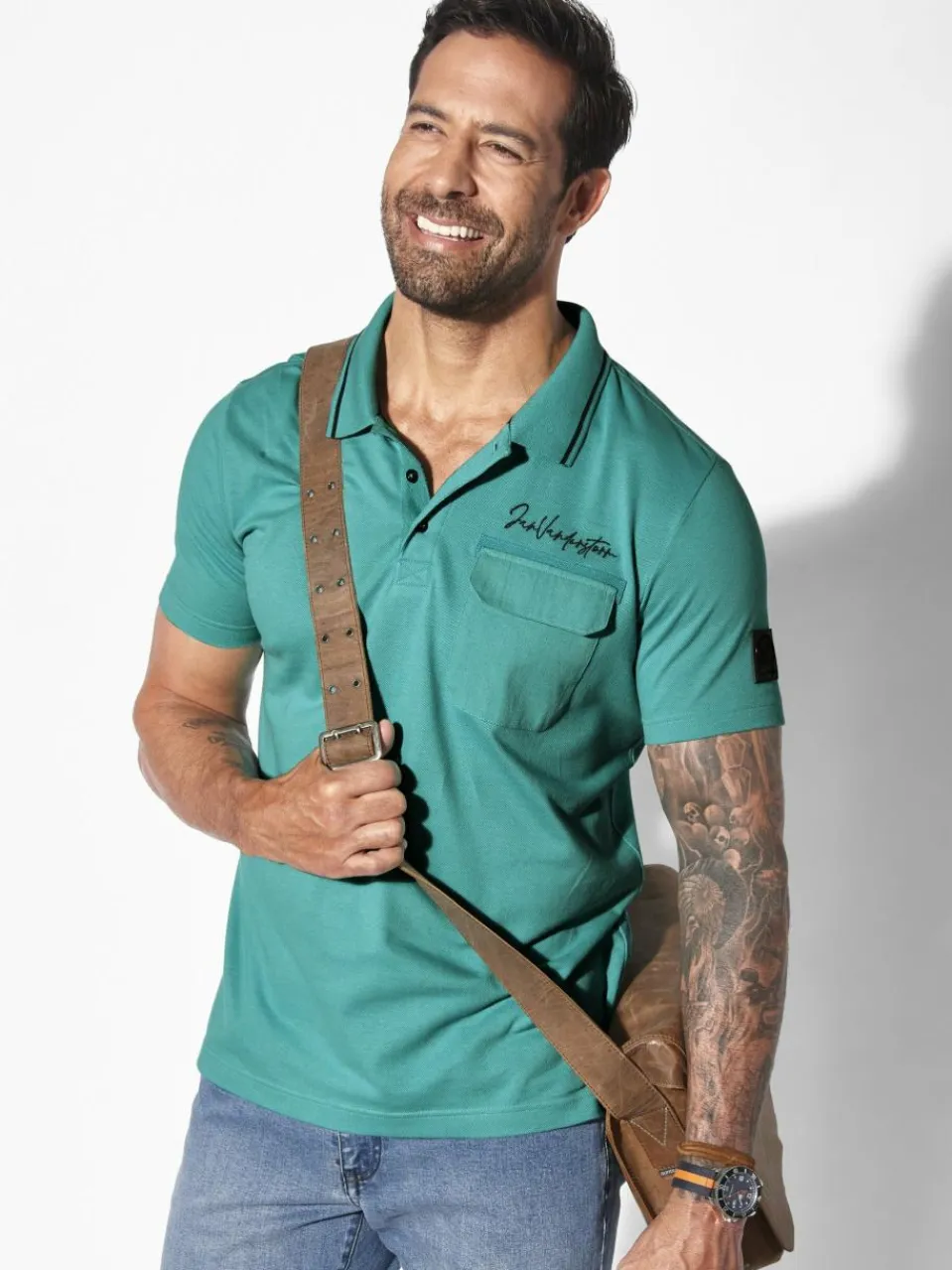 Herren Jan Vanderstorm Poloshirts>Herren Poloshirt - STILTOR