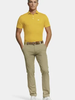 MEYER Poloshirts<Herren Poloshirt - Tiger gelb uni