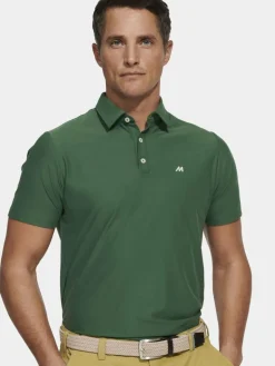 MEYER Poloshirts<Herren Poloshirt - Tiger grün uni