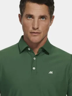 MEYER Poloshirts<Herren Poloshirt - Tiger grün uni