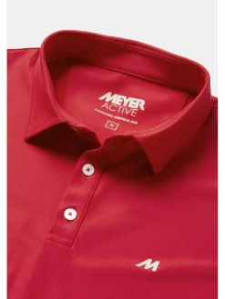 MEYER Poloshirts<Herren Poloshirt - Tiger rot uni