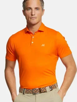 MEYER Poloshirts<Herren Poloshirt - Tiger orange uni