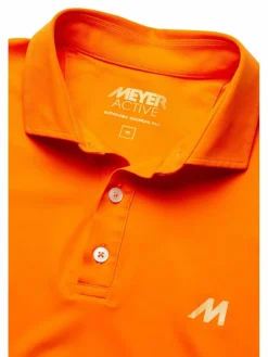 MEYER Poloshirts<Herren Poloshirt - Tiger orange uni