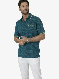 BABISTA Poloshirts<Herren Poloshirt - TOSCATINO petrol uni