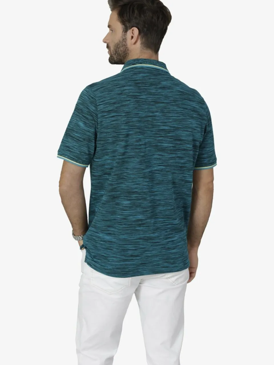 BABISTA Poloshirts<Herren Poloshirt - TOSCATINO petrol uni