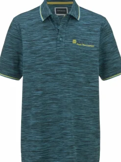 BABISTA Poloshirts<Herren Poloshirt - TOSCATINO petrol uni