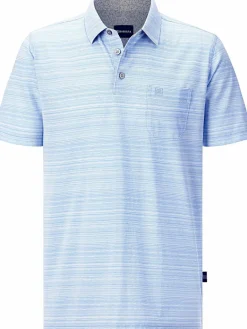 BABISTA Poloshirts<Herren Poloshirt - TRENZIO blau uni