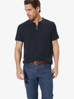 BABISTA Poloshirts<Herren Poloshirt - VARDUN blau uni