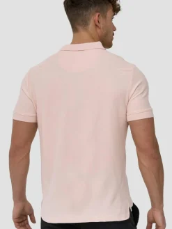 Indicode Poloshirts<Herren Poloshirt - Wadim rosa uni