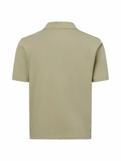 Marc O'Polo Poloshirts<Herren Poloshirt mit Leinenanteil schilf uni