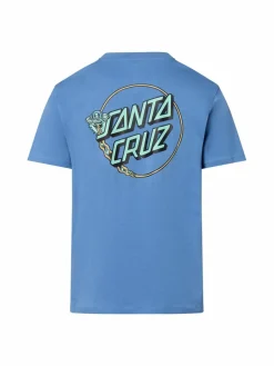 Santa Cruz Shirts<Herren Printshirt - Winkowski Ufo Dot blau bedruckt