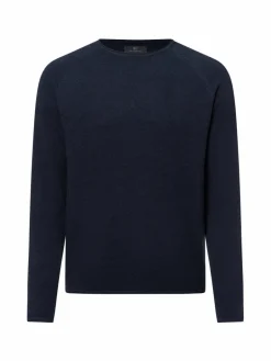Nils Sundström Pullover & Strickjacken<Herren Pullover marine uni