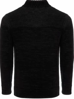 Carisma Pullover & Strickjacken<Herren Pullover schwarz uni