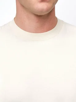 Profuomo Pullover & Strickjacken<Herren Pullover weiß uni