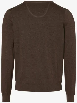 Fynch-Hatton Pullover & Strickjacken<Herren Pullover mocca uni