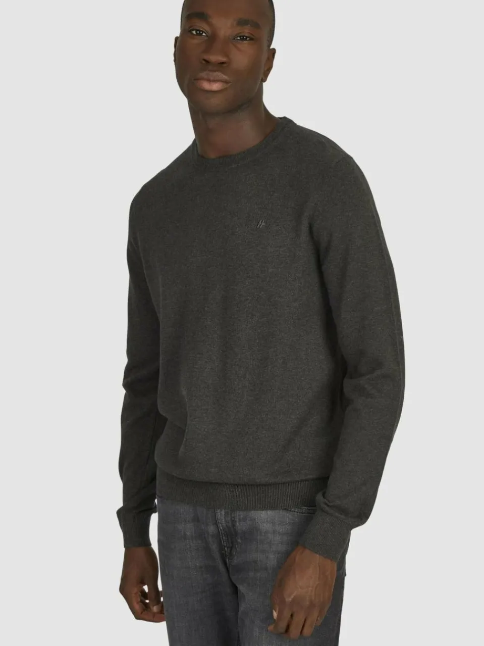 Daniel Hechter Pullover & Strickjacken<Herren Pullover anthrazit uni