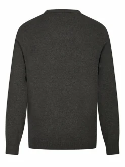 Daniel Hechter Pullover & Strickjacken<Herren Pullover anthrazit uni