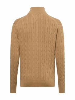 Tommy Hilfiger Pullover & Strickjacken<Herren Pullover camel uni