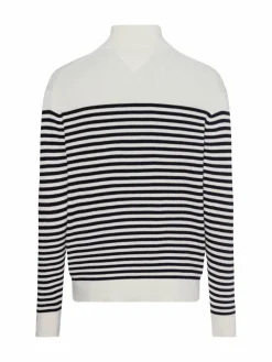 Tommy Hilfiger Pullover & Strickjacken<Herren Pullover ecru gestreift