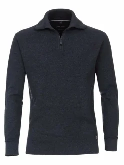 CASAMODA Pullover & Strickjacken<Herren Pullover blau meliert