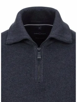 CASAMODA Pullover & Strickjacken<Herren Pullover blau meliert