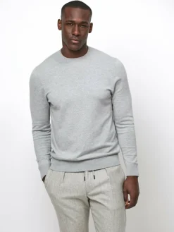 Profuomo Pullover & Strickjacken<Herren Pullover grau uni