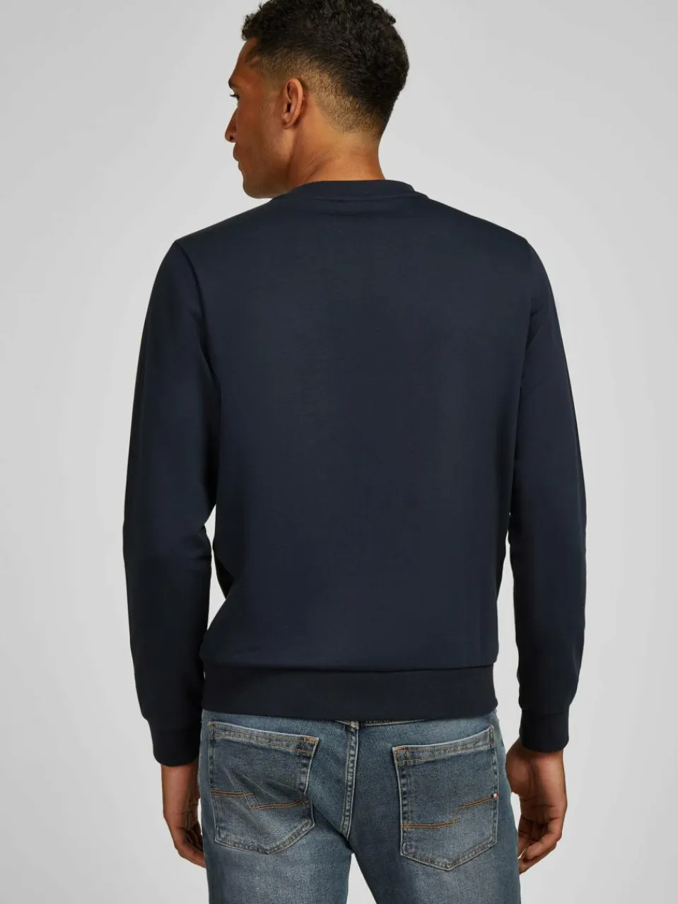 Daniel Hechter Sweatshirts & Sweatjacken|Pullover & Strickjacken<Herren Pullover blau uni