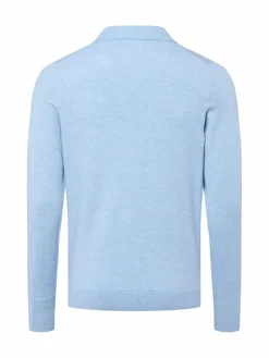 Finshley & Harding Pullover & Strickjacken<Herren Pullover hellblau meliert