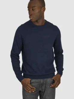Daniel Hechter Pullover & Strickjacken<Herren Pullover blau uni