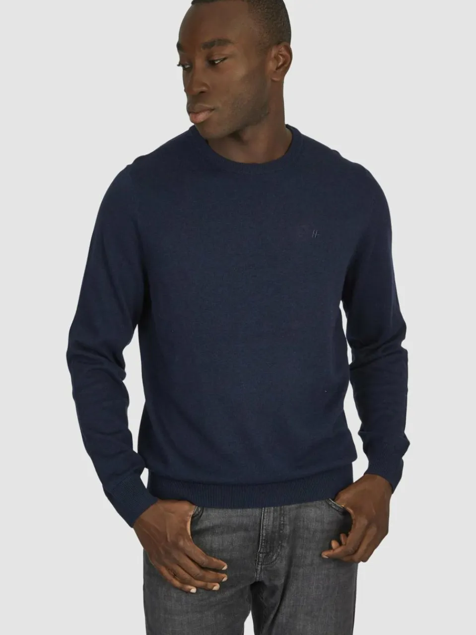Daniel Hechter Pullover & Strickjacken<Herren Pullover blau uni