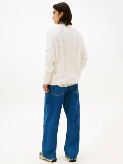 Tommy Jeans Pullover & Strickjacken<Herren Pullover ecru uni