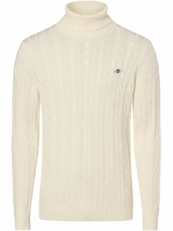 Gant Pullover & Strickjacken<Herren Pullover ecru uni