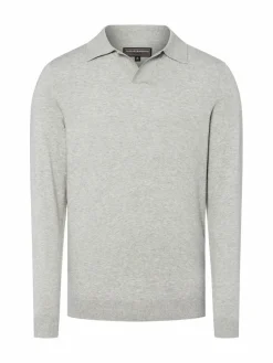Finshley & Harding Pullover & Strickjacken<Herren Pullover hellgrau meliert