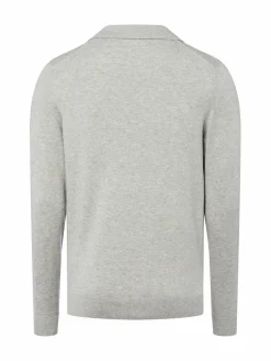 Finshley & Harding Pullover & Strickjacken<Herren Pullover hellgrau meliert