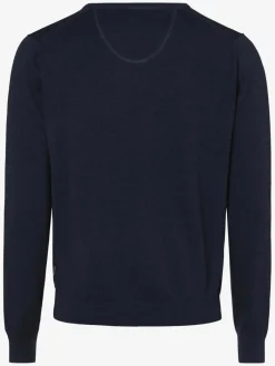 Fynch-Hatton Pullover & Strickjacken<Herren Pullover petrol uni