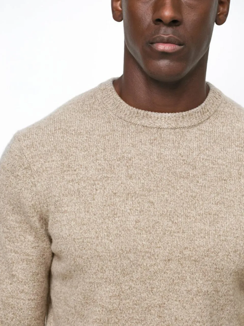 Profuomo Pullover & Strickjacken<Herren Pullover sand uni