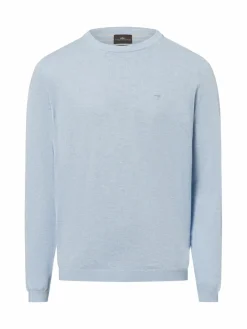 Fynch-Hatton Pullover & Strickjacken<Herren Pullover hellblau uni