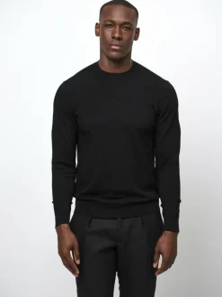 Profuomo Pullover & Strickjacken<Herren Pullover marine uni