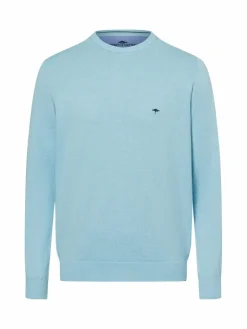 Fynch-Hatton Pullover & Strickjacken<Herren Pullover hellblau uni