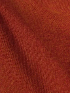Nils Sundström Pullover & Strickjacken<Herren Pullover orange meliert