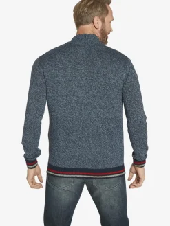 Jan Vanderstorm Pullover & Strickjacken<Herren Pullover - CAJETAN blau bedruckt