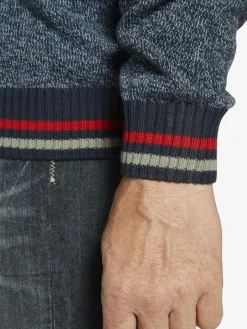 Jan Vanderstorm Pullover & Strickjacken<Herren Pullover - CAJETAN blau bedruckt