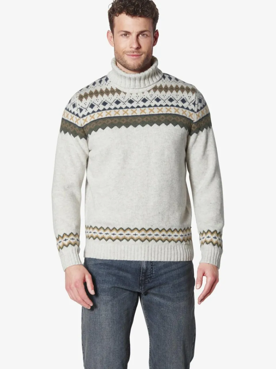 BABISTA Pullover & Strickjacken<Herren Pullover - CAPRITELLI vanille bedruckt