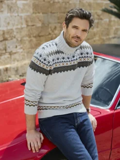 BABISTA Pullover & Strickjacken<Herren Pullover - CAPRITELLI vanille bedruckt
