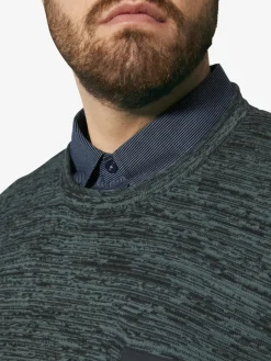 Charles Colby Pullover & Strickjacken<Herren Pullover - EARL BARNET petrol uni