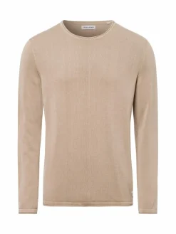 Jack & Jones Pullover & Strickjacken<Herren Pullover - JJEleo beige uni