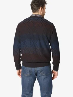 BABISTA Pullover & Strickjacken<Herren Pullover - ROMODETTI bordeaux bedruckt