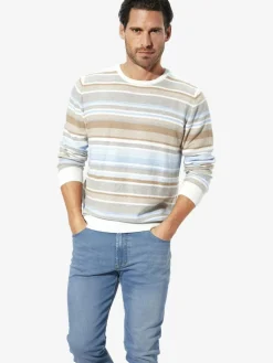 BABISTA Pullover & Strickjacken<Herren Pullover - ULMIR blau gestreift