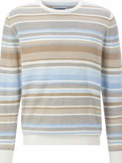 BABISTA Pullover & Strickjacken<Herren Pullover - ULMIR blau gestreift